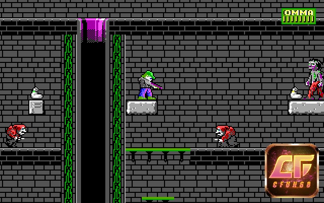Đồ họa trong Dangerous Dave in the Haunted Mansion được thiết kế với phong cách pixel art