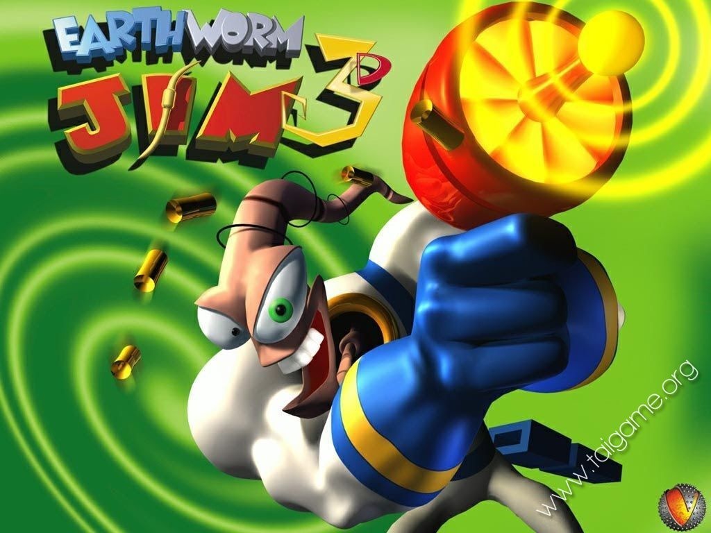Game Earthworm Jim (video game) bắn súng độc đáo, thú vị
