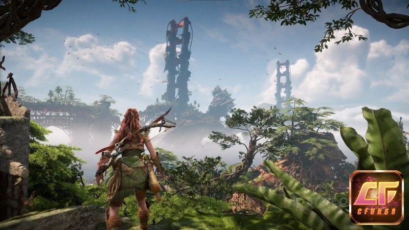 Đồ họa của game Horizon Forbidden West thực sự ấn tượng