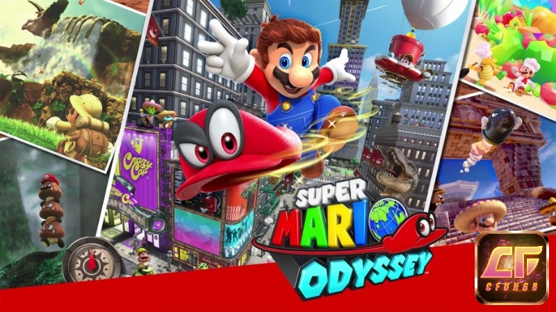 Game Super Mario Odyssey: Hành trình đầy màu sắc