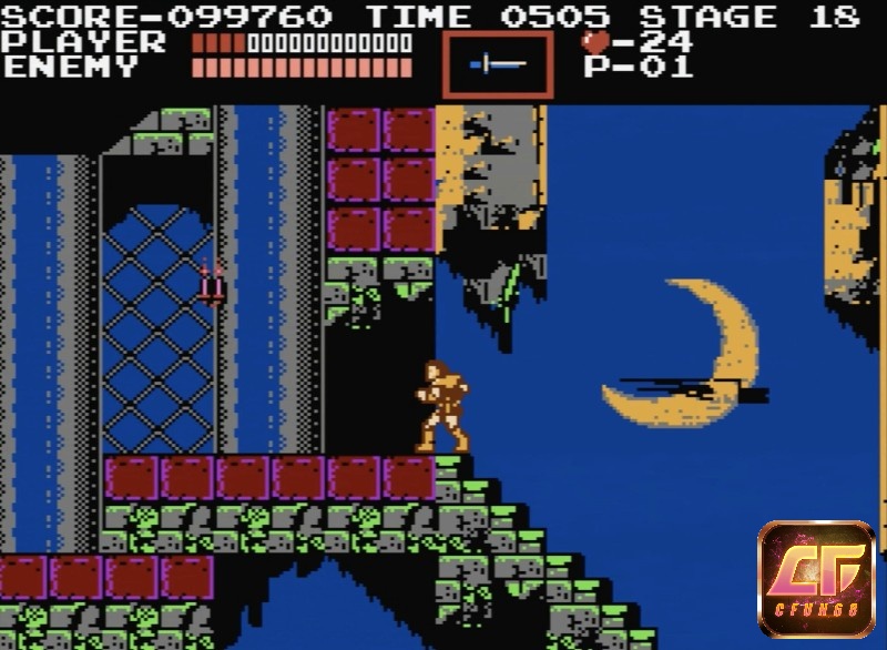 Nhiệm vụ của bạn là cùng Simon Belmont vượt qua lâu đài Castlevania