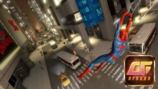 Trong game Spider-Man sử dụng một loạt các trang bị và công nghệ hiện đại