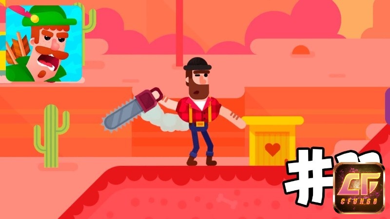 Bowmasters có nhiều chế độ chơi đa dạng