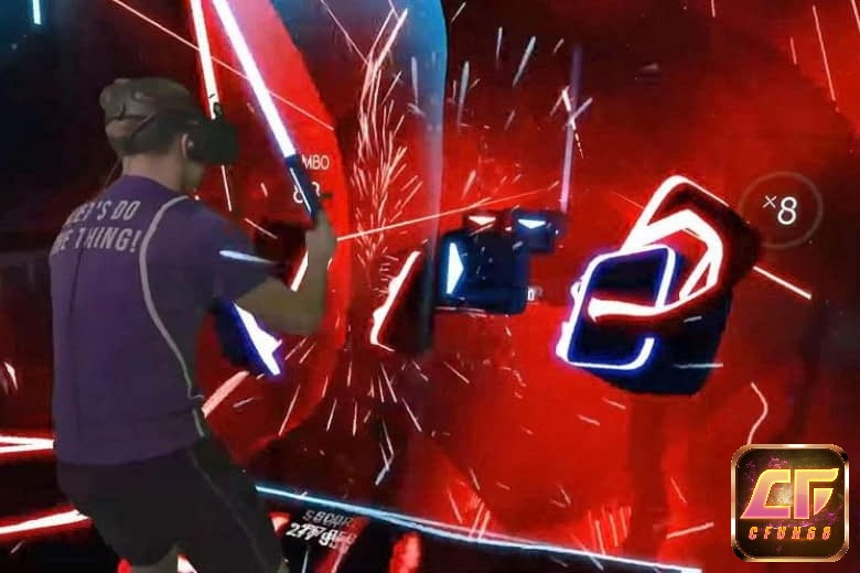 Người chơi sẽ tham gia vào thế giới ánh sáng trong Beat Saber