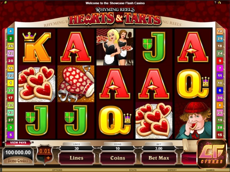 Cách chơi game Hearts & Tarts cực đơn giản