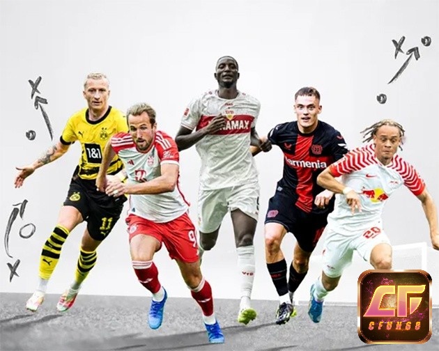 Top đội bóng vô địch Bundesliga nhiều nhất