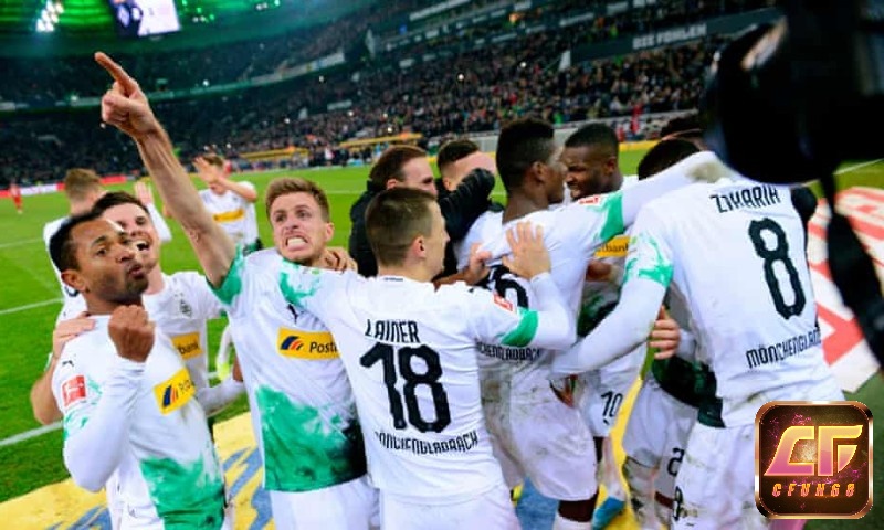 Borussia Monchengladbach giờ đây chỉ là đội bóng tầm trung