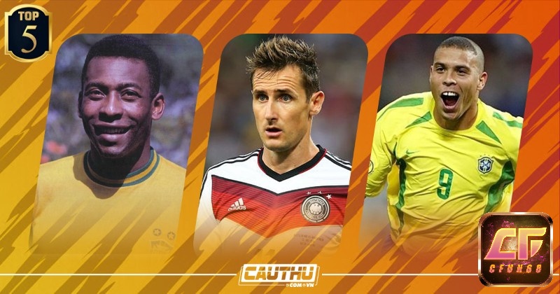Top cầu thủ ghi bàn nhiều nhất World Cup bóng đá thế giới