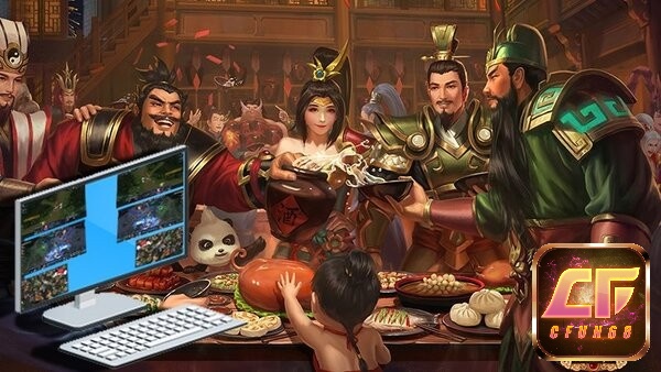 3Q Củ Hành là game moba theo phong cách tam quốc