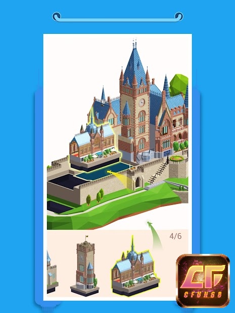Các màn chơi trong Pocket World 3D độc đáo và thú vị