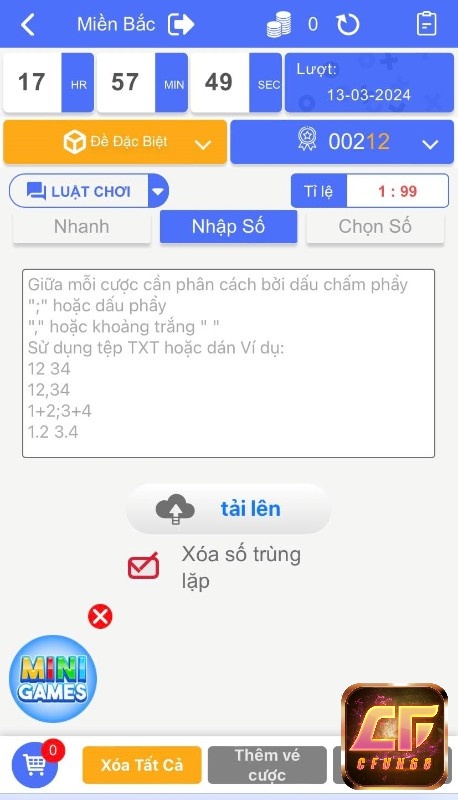 Đánh lô đề miền Bắc tại Gi8