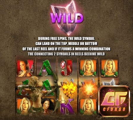 Wild có thể thay thế biểu tượng tạo thành kết hợp thắng