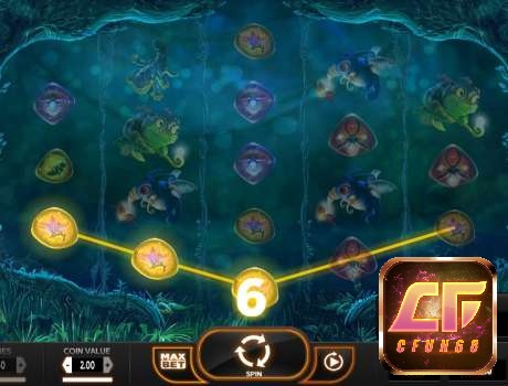 Nhấn nút Play ở giữa để khởi chạy guồng