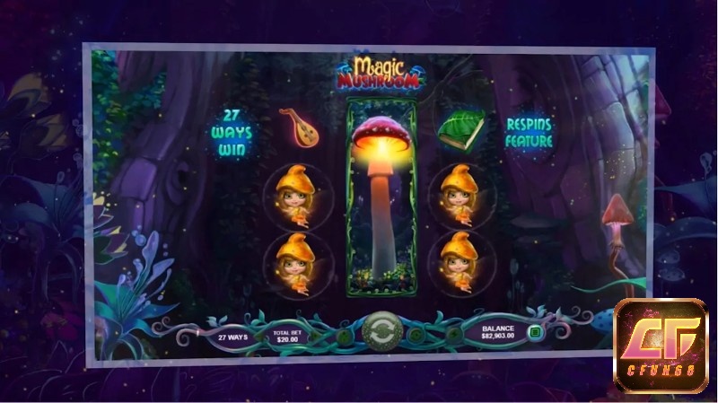 RTP MagicMushroom là 96,4%