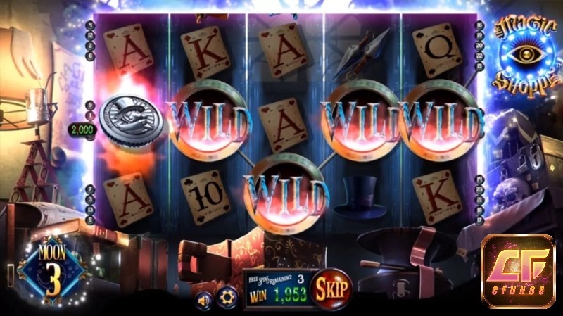Magic Shoppe slot: Thế giới của phép thuật đầy kì bí
