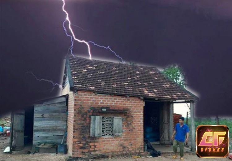 Mộng sấm sét đánh vào nhà báo hiệu những tin vui sắp đến