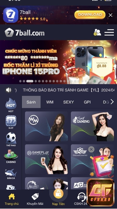 Web cược này là một điểm đến lý tưởng cho những ai yêu thích casino live