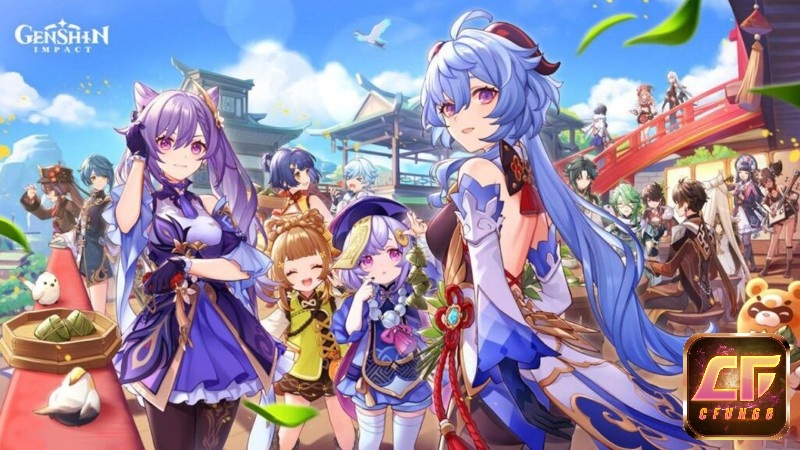 Game nhập cảnh trên pc - Genshin Impact