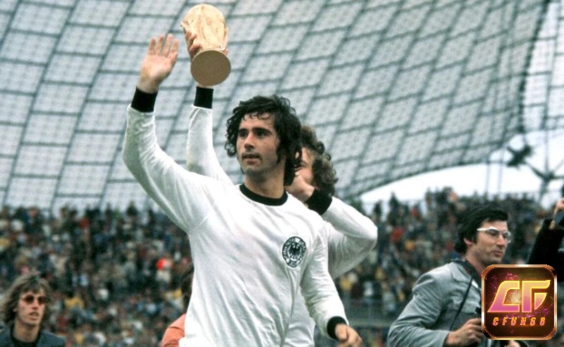 Tiền đạo hay nhất World Cup - Gerd Müller (Đức)