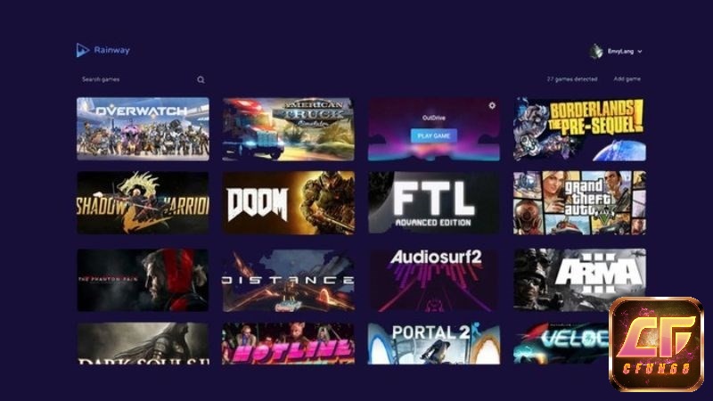Ứng dụng Rainway chơi game PC trên điện thoại hot nhất