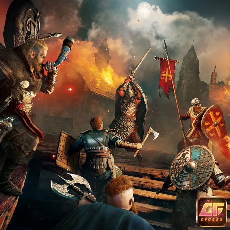 Assassin’s Creed Valhalla là là game đồ hoạ đẹp trên pc 3D hoành tráng