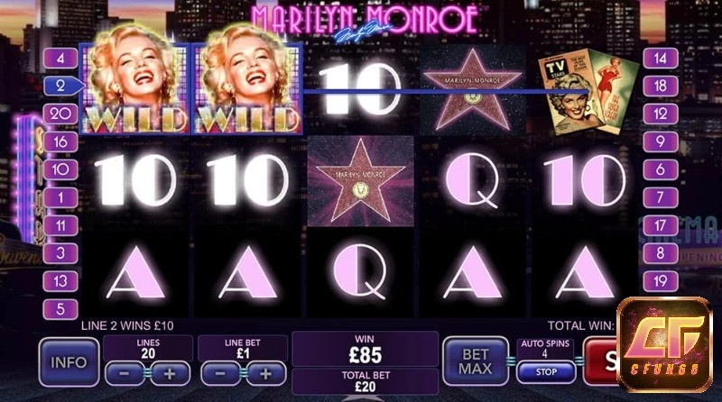 Marilyn Monroe: Slot về người đẹp Marilyn của Playtech