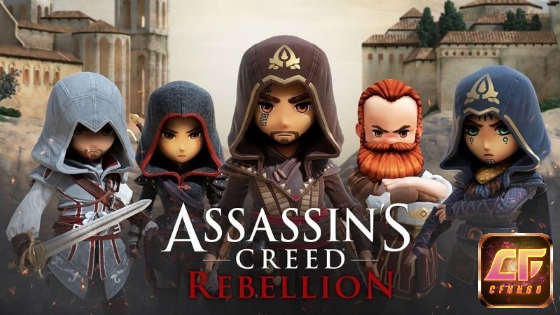 Assassin's Creed Rebellion là game nhập vai có đồ họa chibi dễ thương