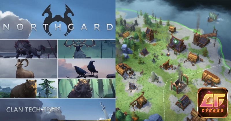 Game đế chế mobile Northgard lấy bối cảnh vùng đất Bắc Âu người chơi sẽ lãnh đạo một bộ tộc Viking