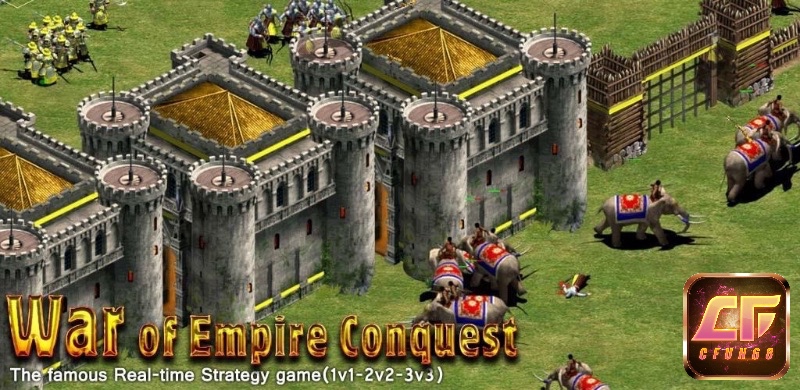 Game đế chế mobile War Of Empire Conquest sở hữu lối chơi quen thuộc