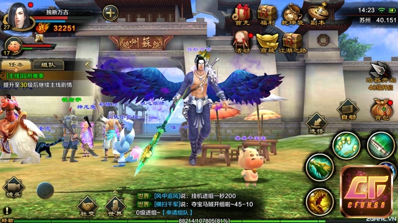Thiên Long Bát Bộ Mobile luôn góp mặt trong top 5 game kiếm hiệp mobile yêu thích nhất