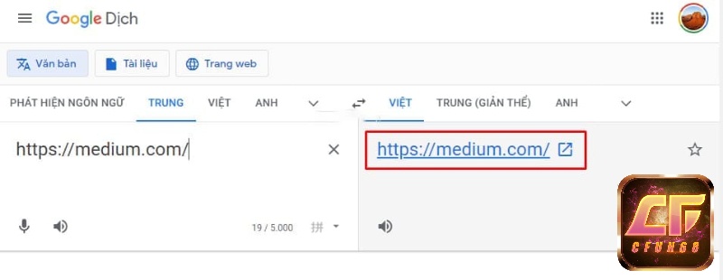 Google Dịch là công cụ để lại nhiều trải nghiệm tốt khi truy cập CFUN68