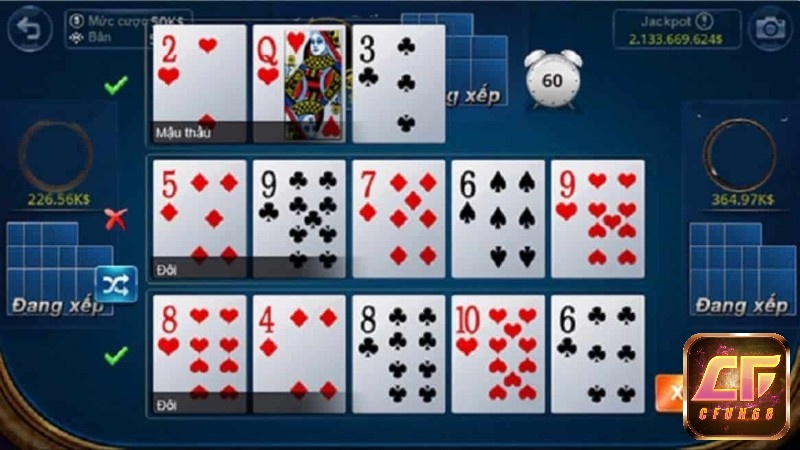 Luật chơi game đánh bài binh như thế nào?
