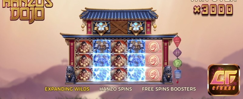 Wild có thể mở rộng ra và bao phủ toàn bộ cuộn tạo ra những kết hợp thắng lớn hơn
