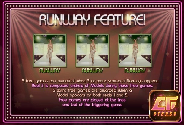 Biểu tượng Scatter trong game là Runway