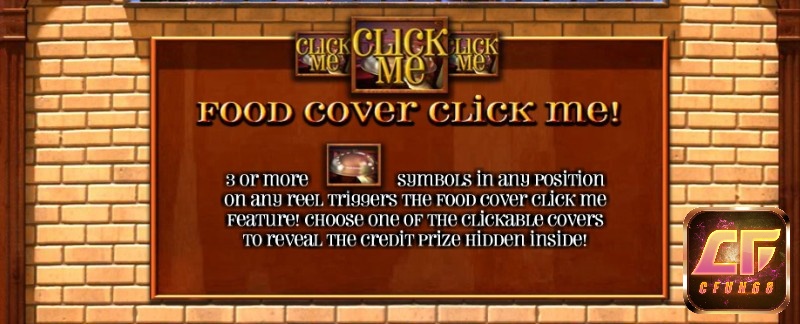 Chọn một cover để mở thưởng từ tính năng Food Cover Click me