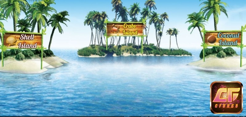 Bonus game dẫn bạn tới 3 đảo khác nhau với các tuỳ chọn thưởng thú vị