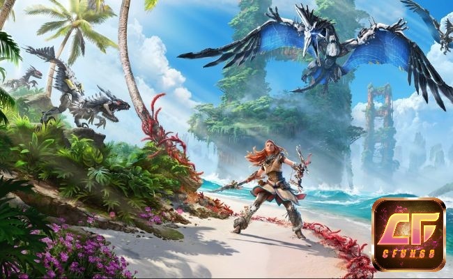 Tham gia cuộc hành trình khám phá những vùng đất chưa được biết đến trong game Horizon Forbidden West