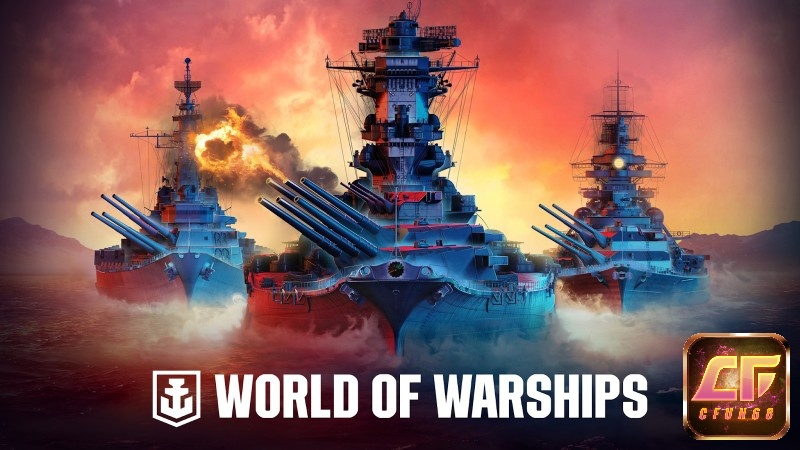 World of warships sẽ đưa bạn trở thành chỉ huy của một chiến hạm khổng lồ