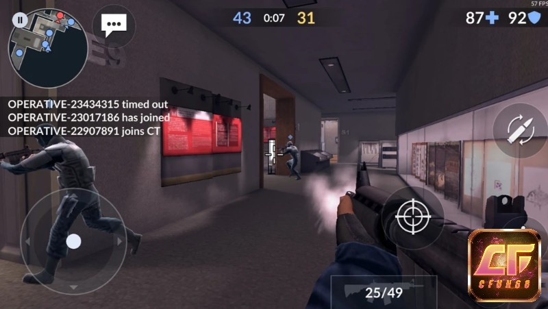 Critical Ops với những trận đấu súng chiến thuật hấp dẫn giữa đội đặc nhiệm và khủng bố