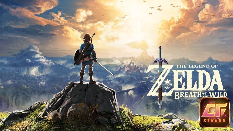Game The legend of zelda: Breath of the wild nổi bật với lối chơi tự do và thế giới mở đầy khám phá