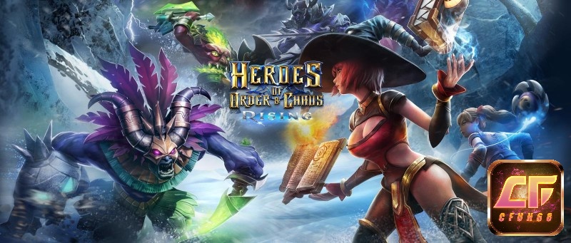 Top game moba mobile hay nhất - Heroes of Order and Chaos