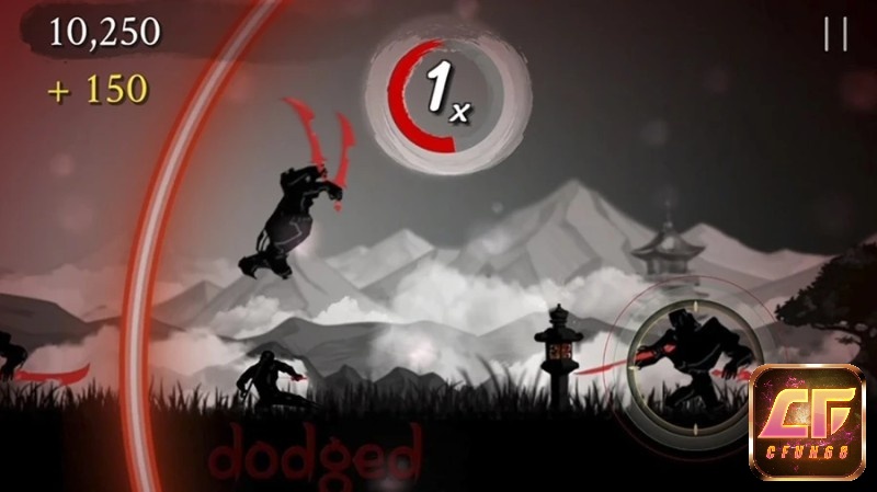 Top game offline iOS hay nhất - Shinobi Run Endless