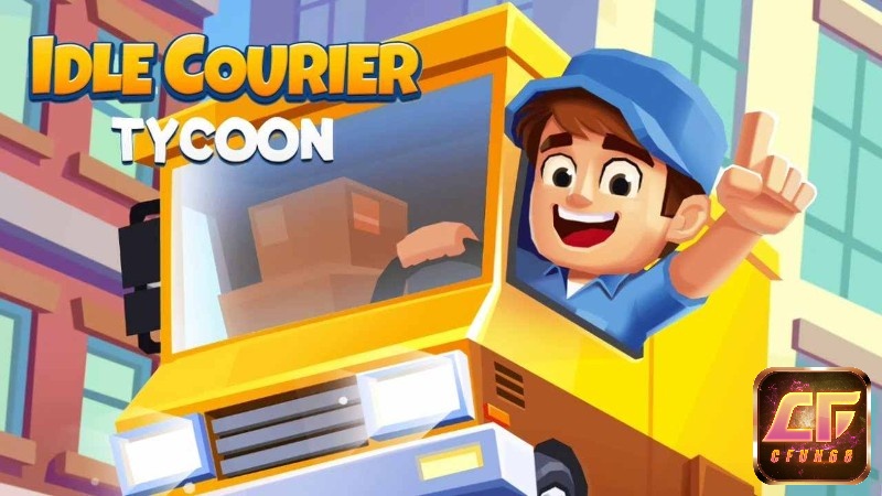 Idle courier tycoon nằm trong top game tycoon mô phỏng quá trình vận hành công ty vận chuyển