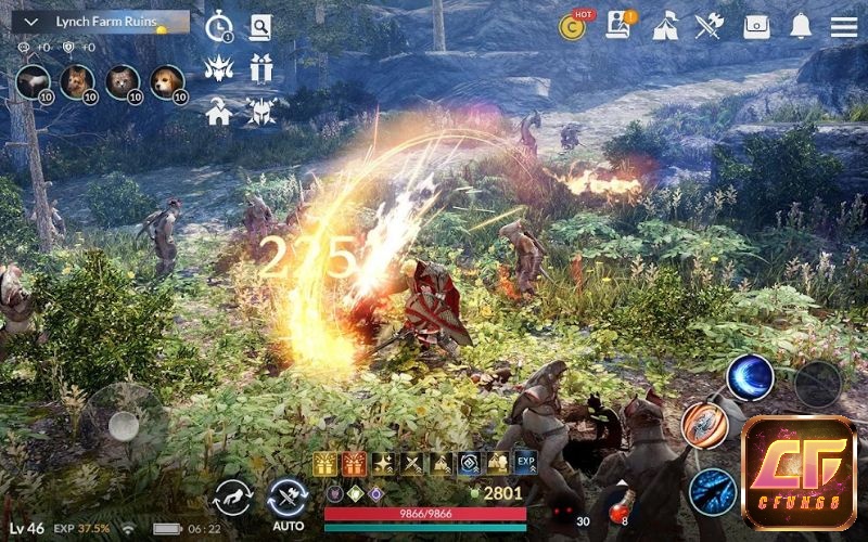 Chất lượng đồ họa ấn tượng trong Black Desert Mobile