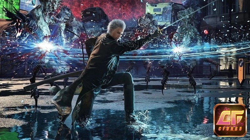 Lối chơi bằng tay cầm trong Devil May Cry 5 mang đến cảm giác điều khiển mượt mà