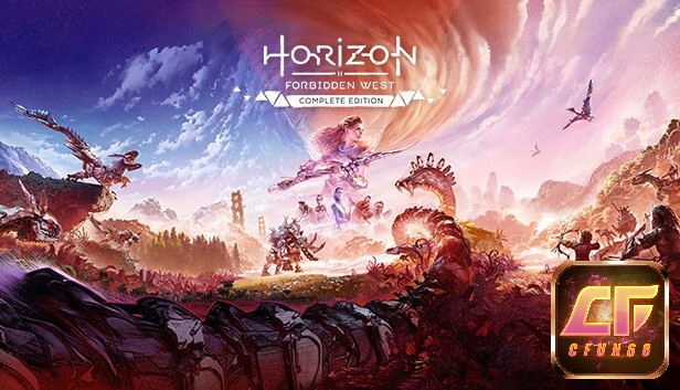 Horizon Forbidden West đưa người chơi vào một thế giới mở đầy màu sắc, nơi Aloy chiến đấu chống lại những cỗ máy bí ẩn