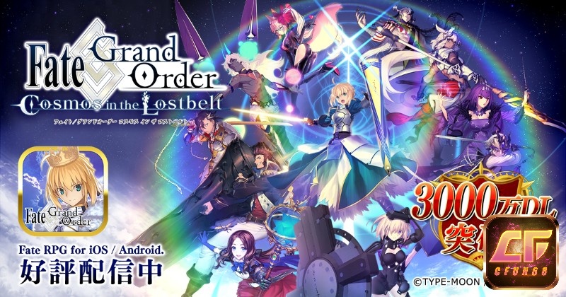 Fate/Grand Order là game có lối chơi đặc trưng là gacha thẻ bài