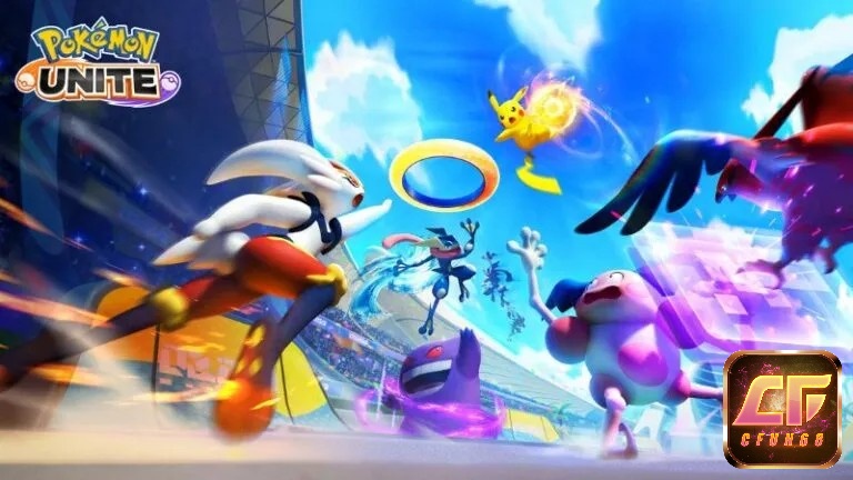 Pokemon Unite giúp bạn được tận hưởng những trận đấu đỉnh cao bằng cách điều khiển pokemon