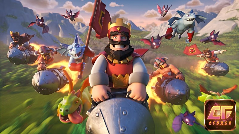 Clash Royale thu hút người chơi nhờ tính cạnh tranh và giải đấu hấp dẫn