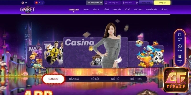 Đặc điểm nổi bật của cổng game gnbet